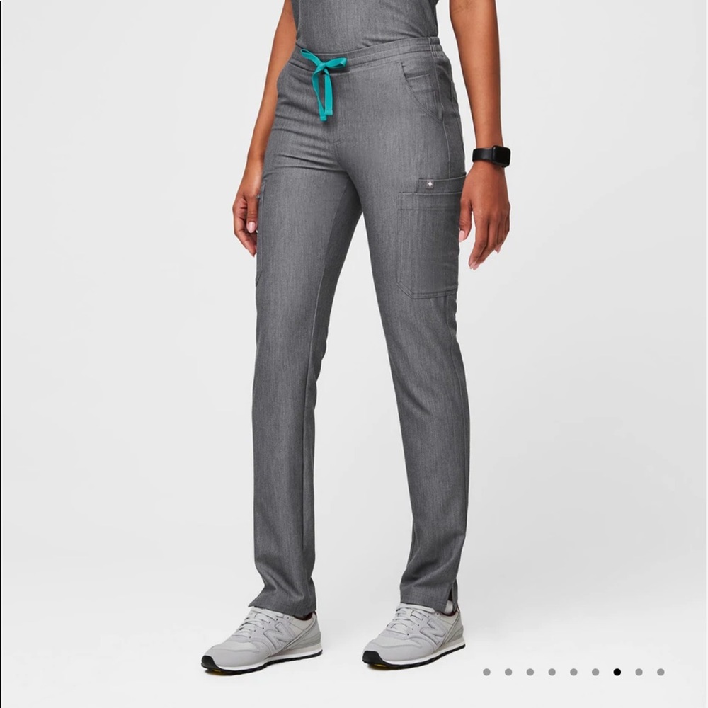 Figs “Yola” Scrub Pants - Charcoal